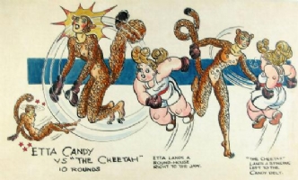 H. G. Peter - Etta and Cheetah Comic Art